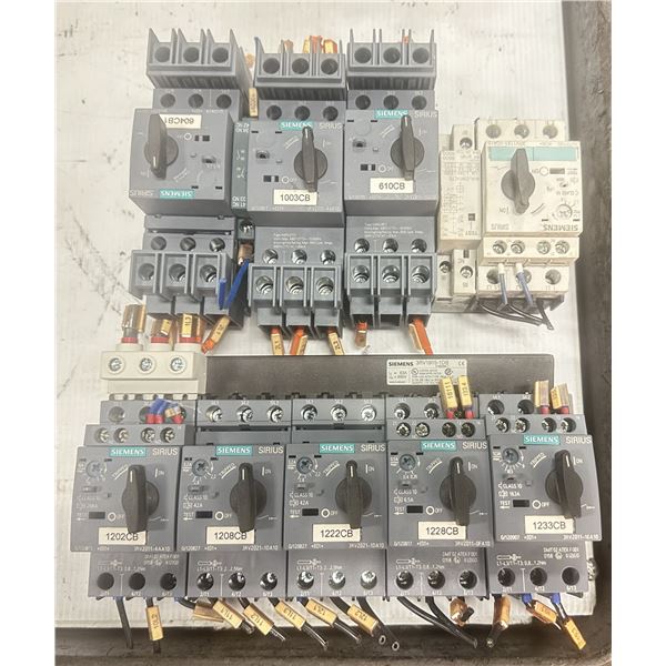Lot of Misc. Siemens Circuit Breakers