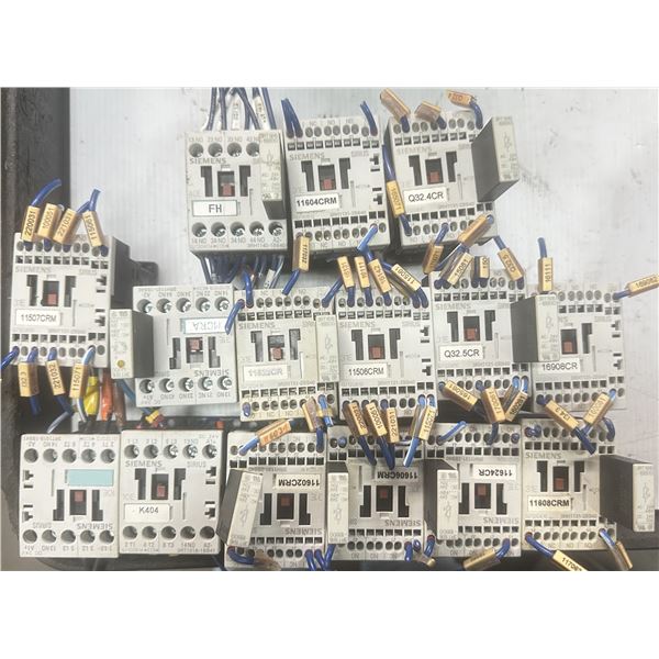 Lot of Misc. Siemens Contactors