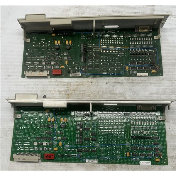 (2) Siemens #3-542-1280A Circuit Boards