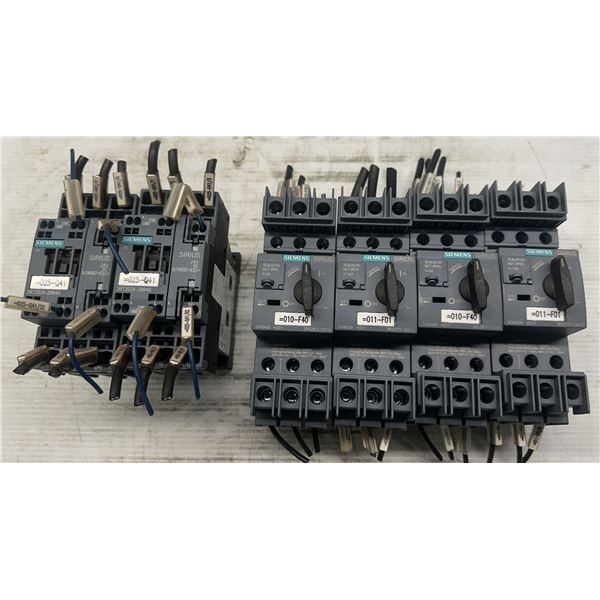 Lot of Misc. Siemens Circuit Breakers & Contactors