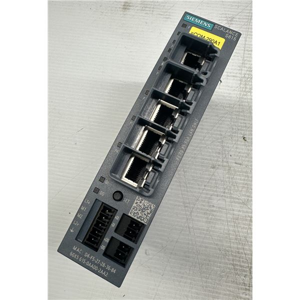 Siemens #6GK5615-0AA00-2AA2 Industrial Router