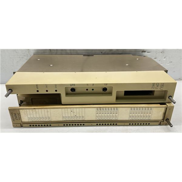Lot of (2) Siemens Units #6ES5-420-7LA11 & #6ES5-942-7UA12