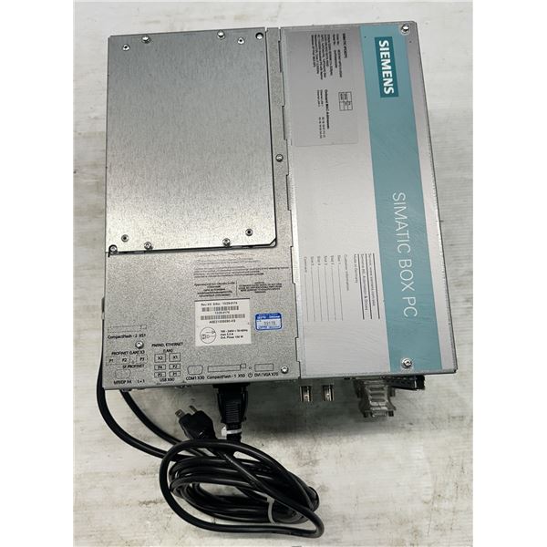 Siemens #6ES7647-6PG13-0GA0 Simatic IPC827C /#A5E31006890-K9 w/ Power Cord