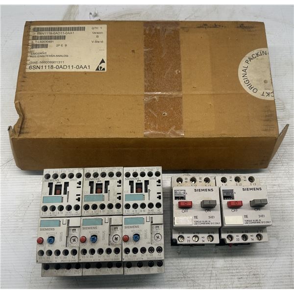 Lot of (5) Siemens Items