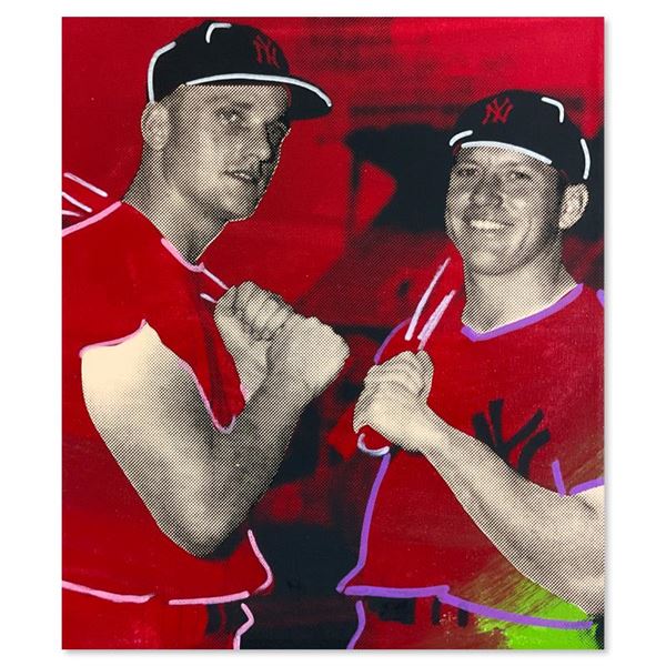 Yankees Greats by Steve Kaufman (1960-2010)