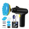 Image 1 : Cordless Car Buffer Polisher, Lightweight Portable Car Polishing Kit With 3 Variable Speed & 2000mAh