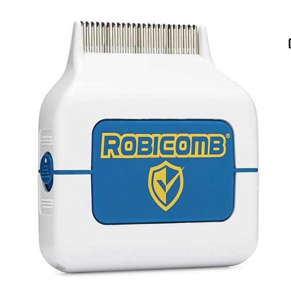 LiceGuard RobiComb Electric Head Lice Comb | Lice & Eggs Zapping Tool