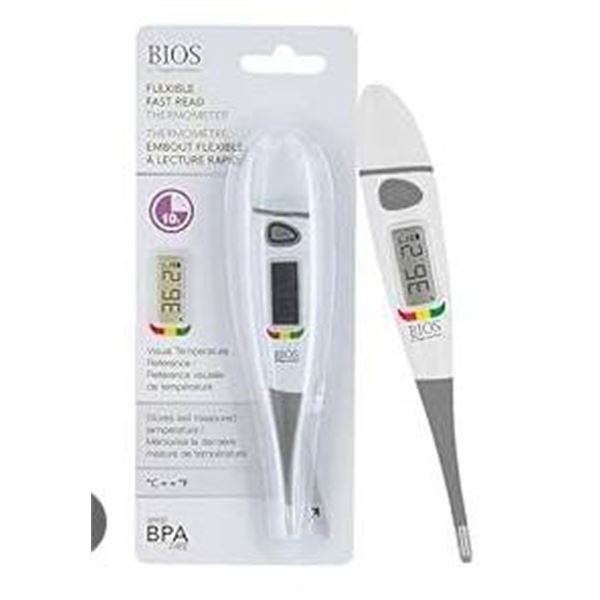 BIOS Flexible Fast Read Thermometer â€“ 1 Unit