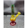 Image 1 : Multi-Color Glass Water Pipe with Removable Bowl