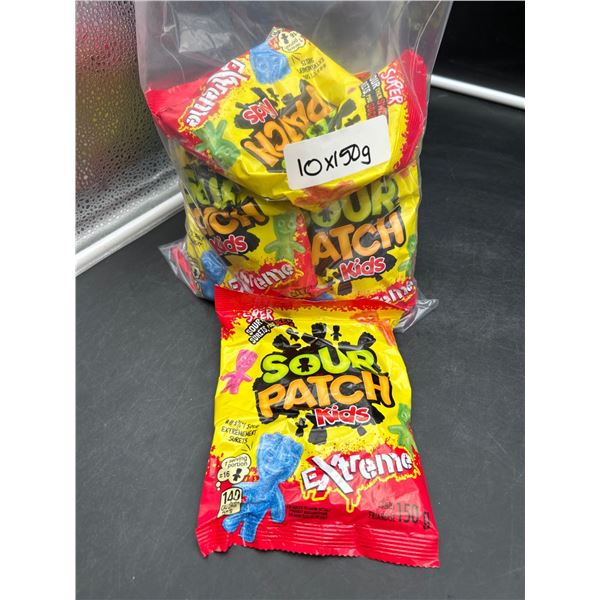 Sour Patch Kids Extreme Candy Pack Bundle (10 x 150g)
