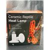 Image 2 : Ceramic Reptile Heat Lamp 2-Pack with High-Purity Ceramics and E27 Base