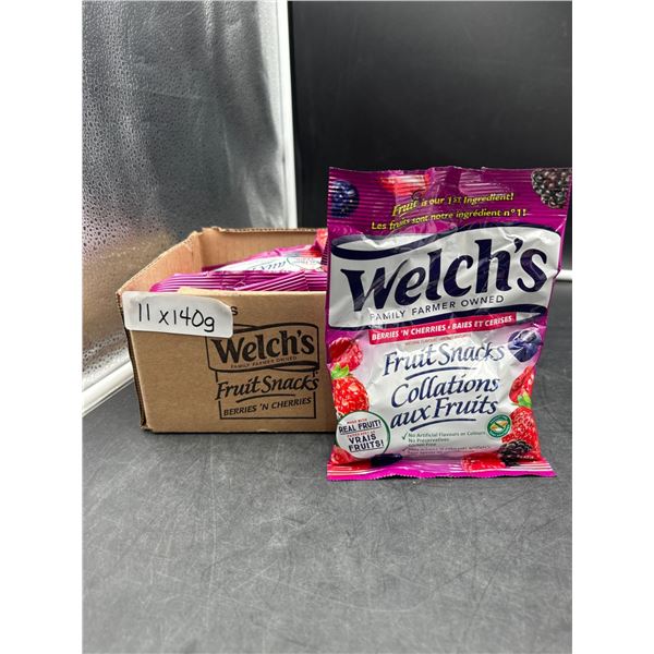 Welchâ€™s Fruit Snacks 11 Packs of 140g Each â€“ Berries â[x=#83