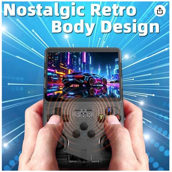 R36S Handheld Game Console with 64GB Storage