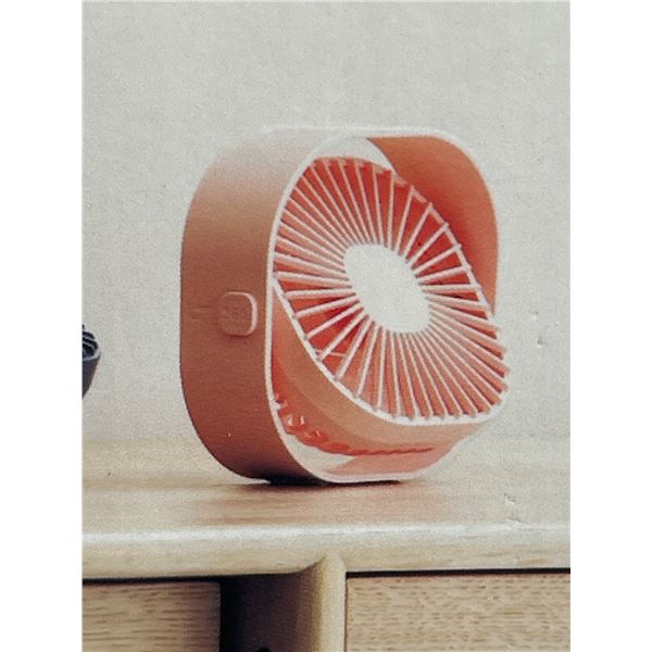 Compact USB Silent Fan with Multiple Color Options