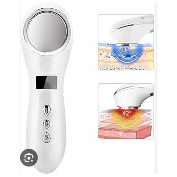 Hot and Cool Beauty Instrument with Manual and Accessories