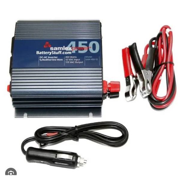 Samlex Driver 450-Watt Power Inverter With 12V Input