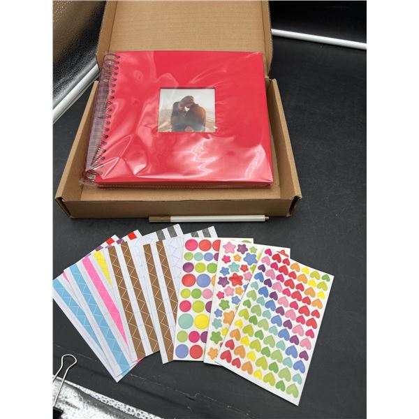 Fumisy 10 x 10 Inch DIY Scrapbook for Various Occasions