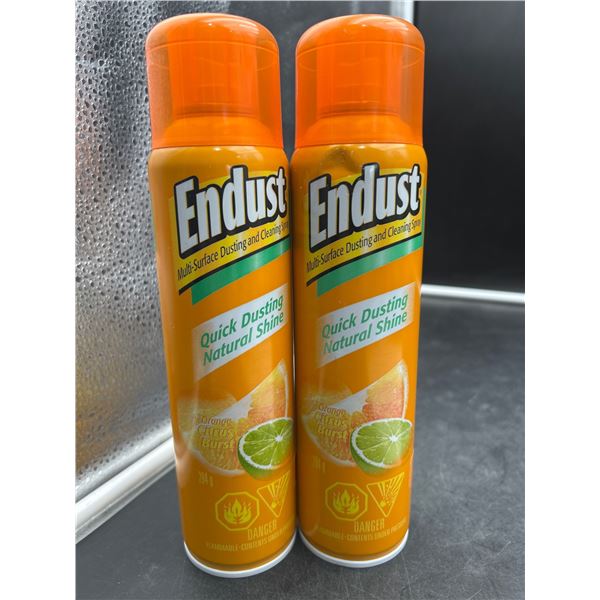 Endust Multi-Surface Dusting and Cleaning Spray Set with Citrus Scent