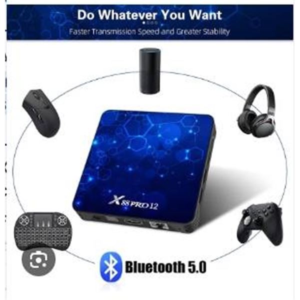 X88 Pro 12 Android 12.0 TV Box with 5.0 Smart TV Functionality