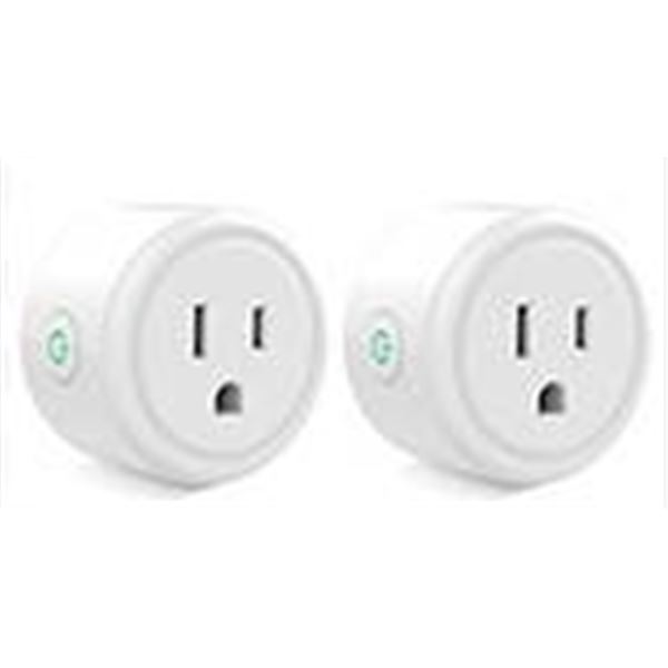 Voice Control Smart Plug WP3, 2-Pack, Compatible with Alexa and Google Assistant