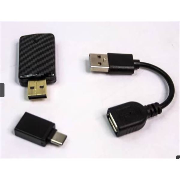 Car Wireless Adapter for CarPlay and Android Auto, Model CA6