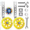 Image 1 : Auxiliary Yellow Bicycle Training Wheels for 12-20 Inches, Model X0048DYP61