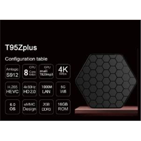 T95Z Plus Android 12.0 TV Box with 4K Capabilities