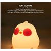 Image 1 : Cooku Chick Silicone Nightlight With USB Charging Cable and User Manual