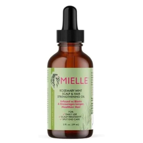 Mielle Rosemary Mint Scalp and Hair Strengthening Oil 2 fl oz