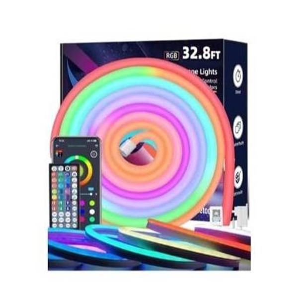 Keepsmile 32.8ft LED Neon Rope Lights with Smart App Control