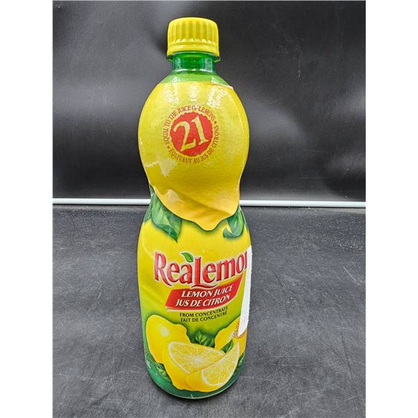 Realemon Lemon Juice 945 mL Bottle