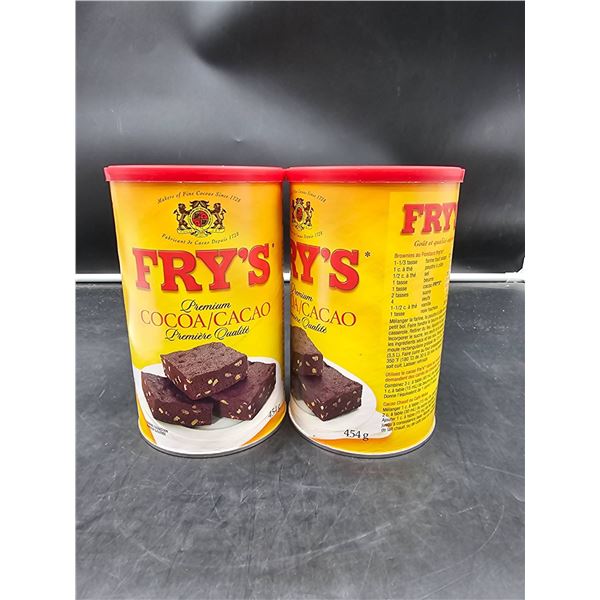 Fryâ€™s Premium Cocoa/Cacao 453g Containers â€“ Set of 2