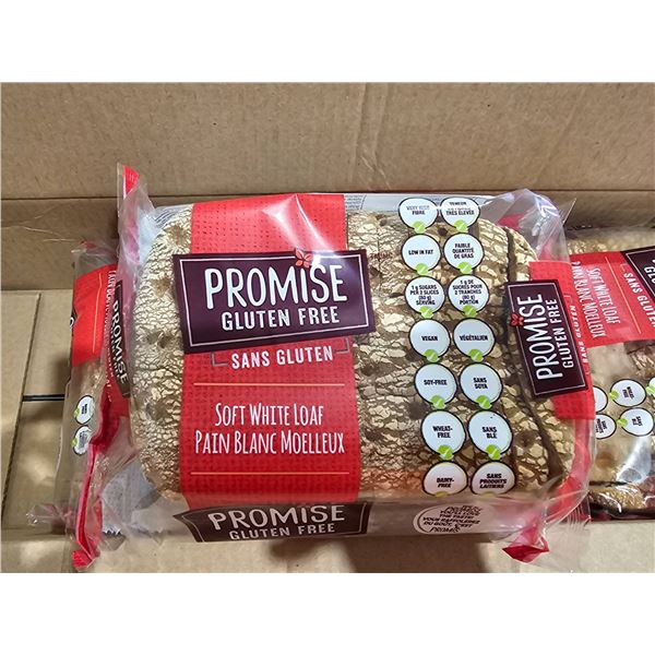 Promise Gluten Free Soft White Loaf 480 g â€“ Lot of 4 Loaves