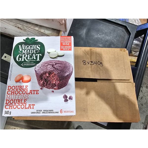 Veggies Made Great Double Chocolate Muffins, 6Ã—340 g