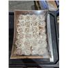 Image 1 : Tray of Cinnamon Rolls with Frosting, Approximately 24 Pieces