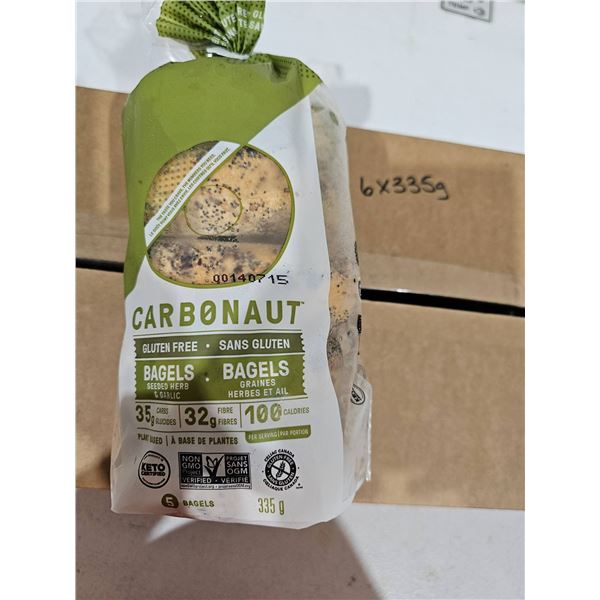 Carbonaut Gluten-Free Bagels 6x335g