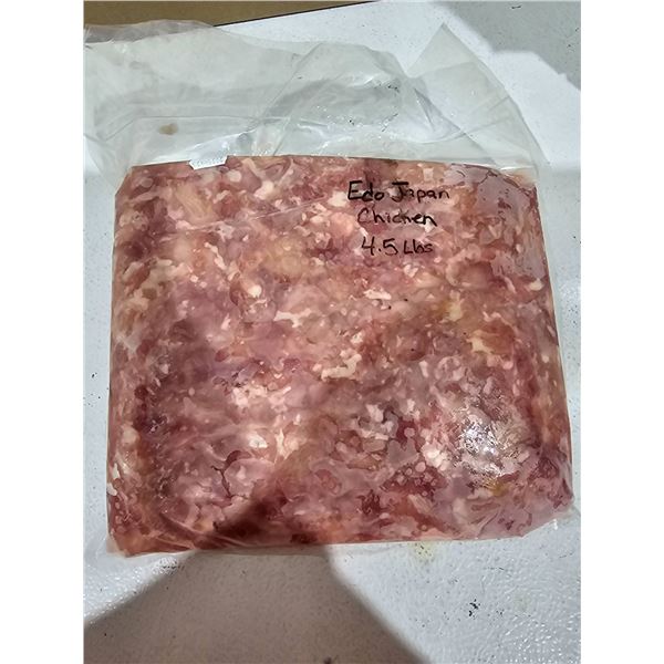 Edo Japan Shredded Chicken 4.5 Lbs Frozen Meat