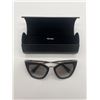 Image 1 : Prada Cat-Eye Womens Sunglasses with Case and Cleaning Cloth
