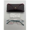 Image 2 : Etnia Barcelona Eyeglasses Frame with Brown Case and Cleaning Cloth