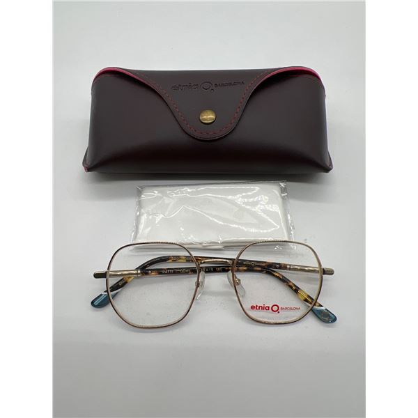 Etnia Barcelona Eyeglasses With Case and Cleaning Cloth