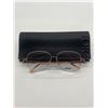 Image 2 : Dior Rose Gold Eyeglasses with Case