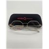 Image 2 : Etnia Barcelona Geometric Glasses with Metallic Frame and Case