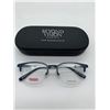 Image 1 : Hugo Boss Stainless Steel Eyeglasses with Case