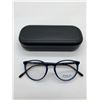 Image 1 : Polo Ralph Lauren Eyeglasses with Case in Blue Frame Design