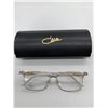 Image 2 : Cazal Eyeglasses with Protective Case and Gold-Tone Detailing