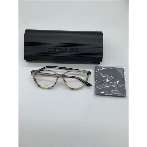 Christian Dior Tortoiseshell Eyeglasses With Case