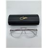 Image 1 : Cazal Clear Frame Eyeglasses with Black Branded Case
