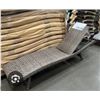 Image 1 : Outdoor Wicker-Style Reclining Chaise Lounge Chair â€“ Not Minor Damage to Leg Wea