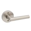 Image 1 : Weiser GN Dummy Milan Satin Nickel Door Handle