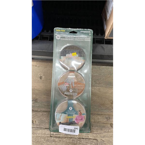 Shepherd Value Pack 3-in-1 Heavy-Duty Felt, Anti-Skid, and SlideGlide Pads